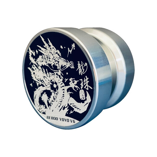悠悠球比赛专用铝合金溜溜球儿童新手入门超长睡眠yoyo球 深海黑金绿-空转王 送10绳+教程+