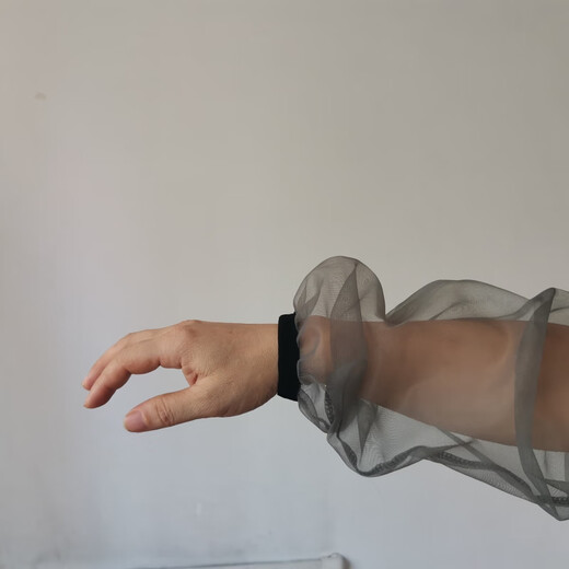 Yuanzu customized new anti-mosquito clothing mesh night fishing quick-drying breathable fishing anti-mosquito and insect-proof 3085 new top light gray S unisex