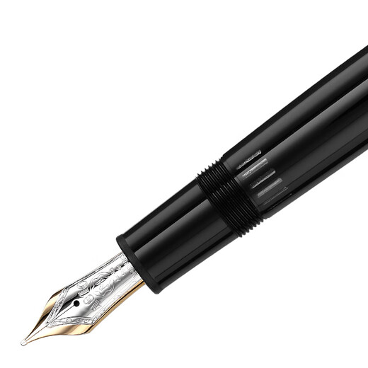 Montblanc (Montblanc) Grand Class Serie Classic Pen Ink Signature Pen Qixi Gift 146 Gold Plate 13660F Consejo 1 pieza