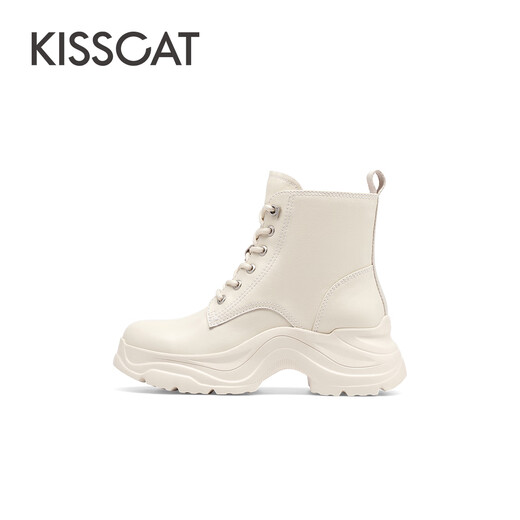 KISSCAT KISSING CAT WINTER URBAN COMESOT Универсальный Martin Boots Short Boots Women Ka54719-57 Молоко белый 39