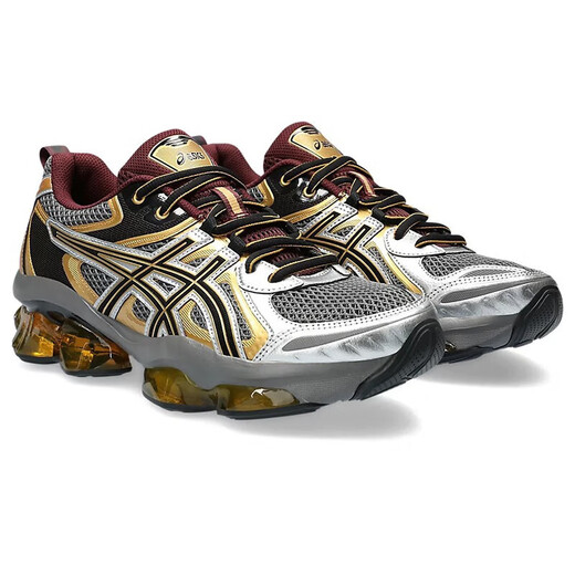 亚瑟士（asics）GEL-QUANTUM KINETIC 男士复古运动休闲鞋舒适减震耐磨跑步鞋 黑色1203A270.023 标准42.5/US9