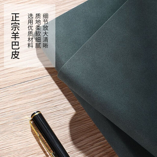 Ретро-ноутбук литературный изысканный пустой внутренняя страница A5 Office Collected Botpad Simple Ins Style College Collegra Presence Painted Soft Leatherbook Настраиваемая печатная книжка для печати LO 684/Blue-Blank Inner Page