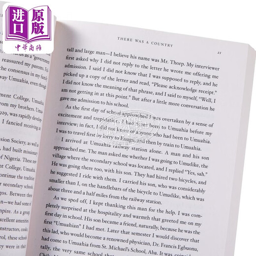 钦努阿阿契贝 曾经有一个国家 比夫拉的个人历史 There Was a Country 英文原版 Chinua Achebe 非洲史