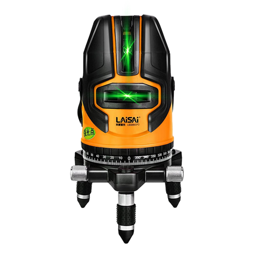 Laise Laser Bestseller 3-Draht 5-Wire-5-Wire-LSG686SPD-Infrarotstrahl hoher Helligkeitsniveau Hochgenauiger Laser-Level Laise Laise Laise 3-Wire LSG686SPD-3 Double Electric + Tripod