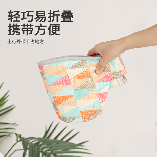 贝佑抱娃神器宝宝背带婴儿外出简易前抱式带娃背娃小月龄搂娃解放双手 几何-高品质简易便携(3-36个月)