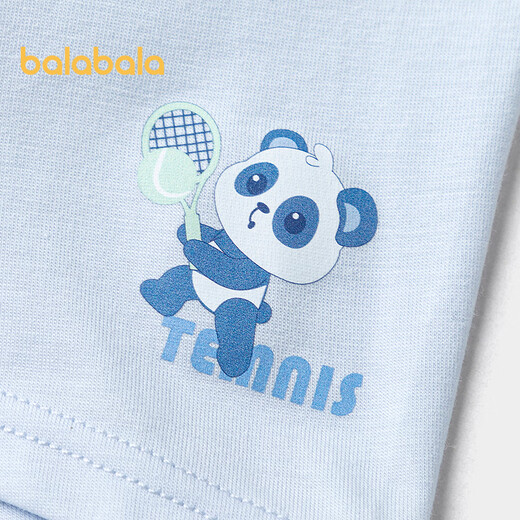 Balabala boys' underwear, cotton boxer briefs, soft, small, medium and large children's boxer shorts, five pack 209925170119