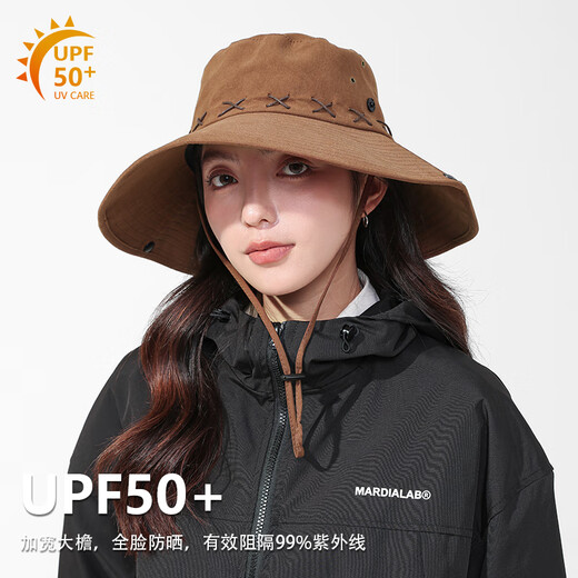 Memaru American Western Cowboy Hat Women's Summer Wear Travel Hiking Sun Protection Hat Men's Outdoor Climbing Sun Protection Mountaineering Hat