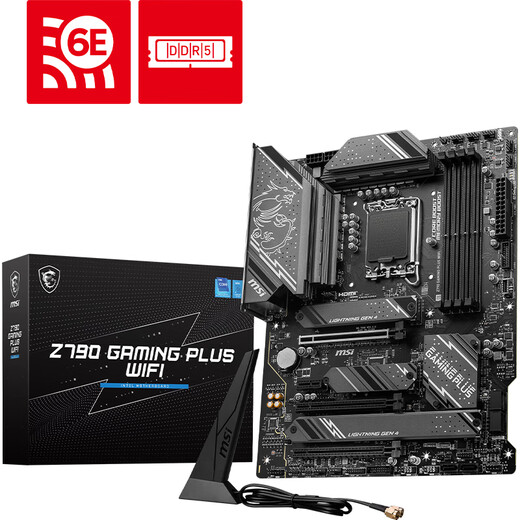 MSI Z790 Gaming plus WiFi DDR5 Computer Motherboard unterstützt CPU14700KF/14700K/14900KF (Intel Z790/LGA 1700)