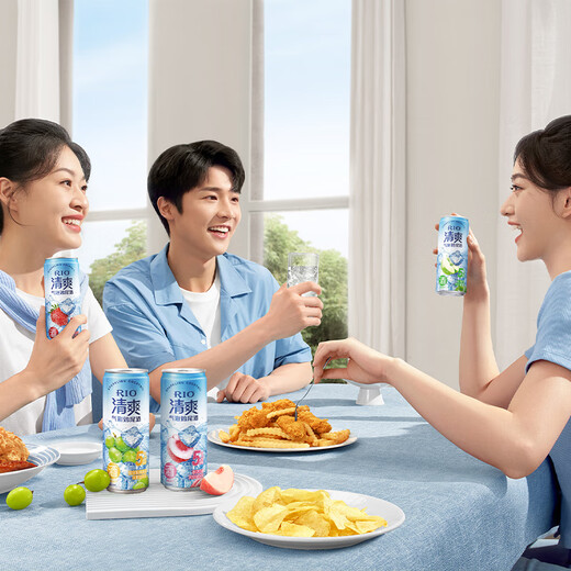 锐澳（RIO）鸡尾酒 预调酒 果酒洋酒 清爽强爽多口味组合装330ml*6罐随机发货
