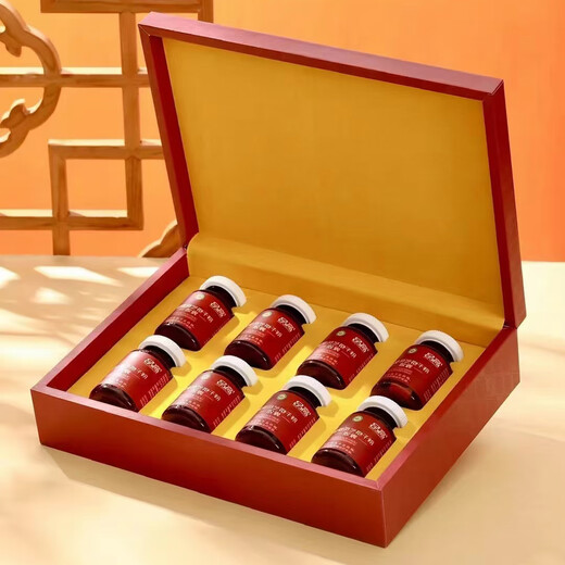 Pin Gao Breaking Wall Ganoderma lucidum spore powder bag spore powder capsule spore oil capsules parents health care products gift gifts elders family adults and elderly nutrition gift boxes Ganoderma lucidum spore oil soft capsules 1 box 2 bottles (60 capsules per bottle) + gift bag