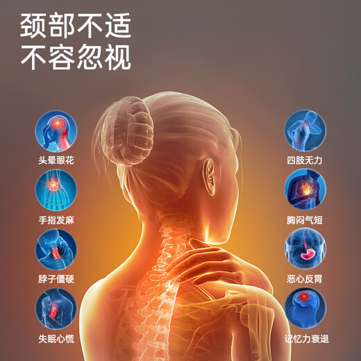 BILLNA诺德玛颈椎牵引器家用颈椎牵引椅颈椎拉伸器吊挂式颈椎矫正器折叠 【电动款-月白色】均匀受力