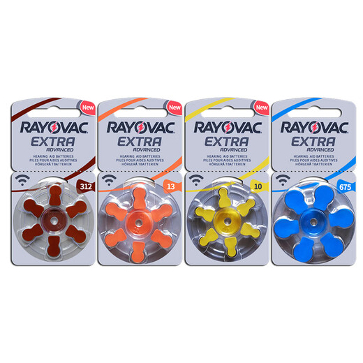 Xiwanbo auditif Aide spéciale Batterie A13A10 Button A312 Electronics A675 Zinc Air Retway Retway Extra Extra 10 [1 planche 6 pièces]
