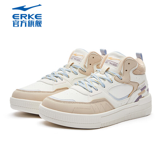 Hongxing Erke Board Shoes для женщин осенью и зимней мягкой подошвой, не скользящей износостойкой, легкой амортизационной, поглощающей ботинки с парой на скейтборде для женщин, безрассудный оригинальный цвет/цвет фруктов 1391 35