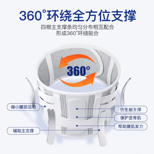 ZEAMO Japanese medical grade waist support belt, lumbar disc herniation, low back pain, lumbar muscle strain, sedentary artifact for men and women