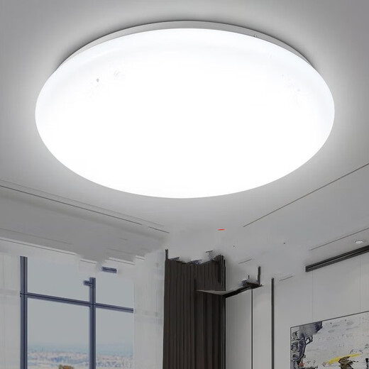 Micro ceiling light LED super bright home living room bedroom kitchen lighting round staircase balcony simple 96 watts 50CM white light super bright