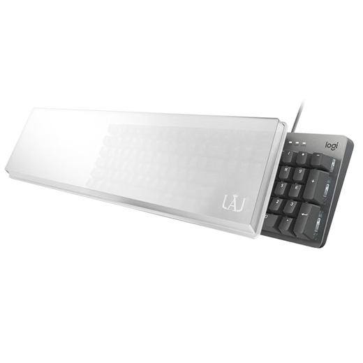 Logitech Jaj Clavier Couverture de poussière Couvercle de protection du clavier Matière de protection givrée adaptée à K835 / K845 / K855 / K865 Convient pour K845 / K865 (435 * 128 * 22)