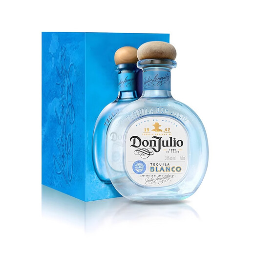 JiTu唐胡里奥银标龙舌兰酒 Don Julio 特基拉进口洋酒珍藏白标1942 700mL 1瓶 单瓶装 无规格
