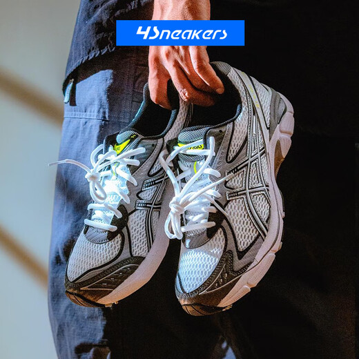 亚瑟士（asics）JJJJound x Asics GT-2160 亚瑟士联名千禧风反光透气低帮跑步鞋 1203A554-100【白银】 37.5
