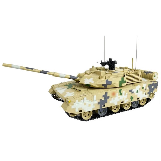 Bebaked День Детского Дня подарок 1: 40/32/30 сплав 99a Main Battle Model Model Alloy 99 Tank Fighting Tank 1:24 Desert Type 15 Tank-Jin Box