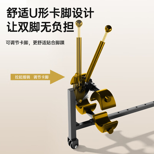 比纳倒立拉伸器家用腰椎舒缓器牵引器腰部腰椎颈椎拉伸器拉腿健身器材 灰色