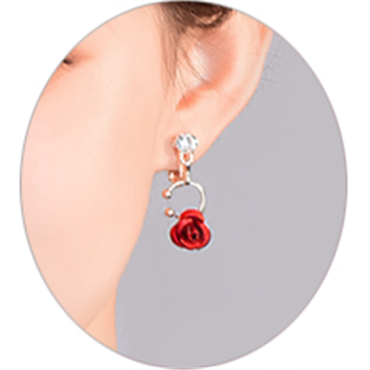 Happy mother-in-law's updo hair ornaments wedding wedding happy mother's wedding banquet hair accessories updo hair accessories exquisite flower head flower 18# package wine red