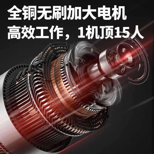 JIAPU electric chainsaw, rechargeable logging saw, household sawing, lithium battery, one-hand sawing tool, small handheld electric chain saw, high-end model, 6-inch 928O0H+3 chain, one electric, brushless