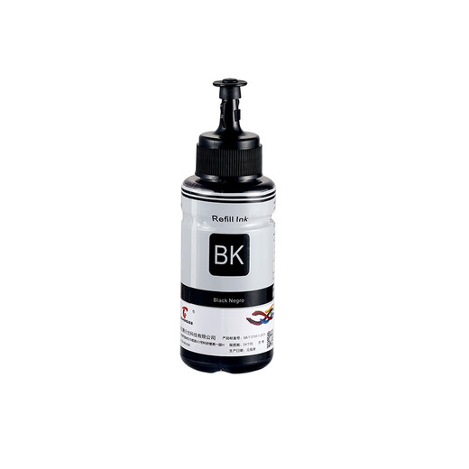 Tusheng eignet sich für Epson -Drucker -Tinte T672/T674 Tinte Epson L221/363/351/455/565 L801/805/810/850/1800/6745 Druckertinte Schwarz