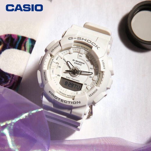 Casio (CASIO) watch female G-SHOCK city sports student electronic Japanese and Korean watch for Valentine's Day gift to girlfriend GMA-S130-7A