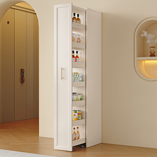 Xibao sideboard and wine cabinet integrated wall-mounted multi-functional solid wood storage cabinet modern minimalist living room tea cabinet kitchen cupboard sideboard 60*40*200-ecological board package installation