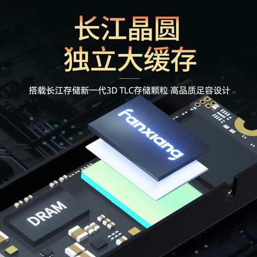 梵想（FANXIANG）S500PRO/S690/S790固态硬盘M.2 NVME协议长江存储PCIe4.0 1TB 2TB 梵想S500PRO·1TB·PCIe3.0 标配套装+64G系统U盘