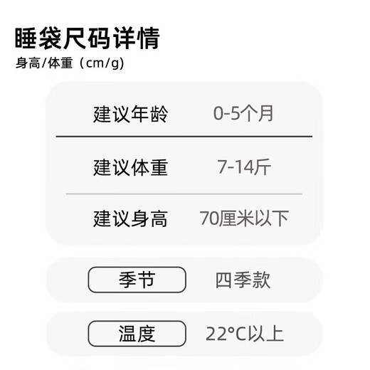 9i9 baby sleeping bag autumn and winter anti-kick quilt anti-jump newborn pure cotton swaddling bag quilt surrender 2 sleeves A244 double layer M