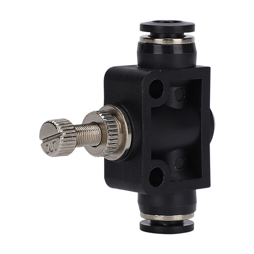 EXSN pneumatic throttle valve pressure adjustment pressure regulating pneumatic joint trachea quick plug joint LSA-4 6 8 10 12 white LSA-12