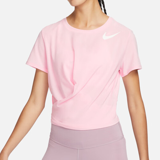 耐克（NIKE）短袖女装夏季新款健身训练运动服透气休闲圆领T恤 FJ9871-690 L