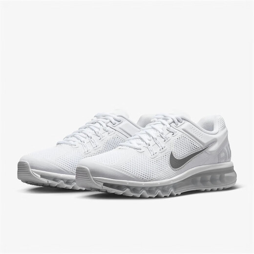 耐克（NIKE）男鞋 Air Max 2013 系列 男士经典透气耐磨减震跑步鞋 健身运动鞋 白银色HF4884-100 40 标准40/US7