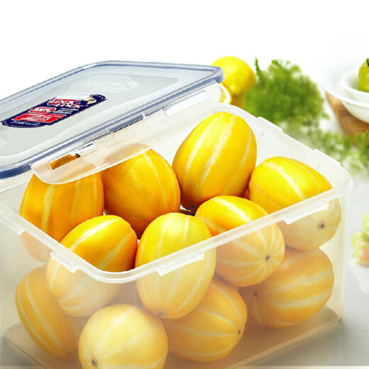 乐扣乐扣饭盒微波炉塑料带盖密封盒冰箱冷冻收纳盒保鲜盒食品级储物盒子 HPL838 9.0L