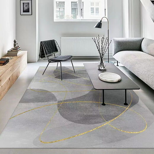 Xuxian light luxury living room carpet floor mat coffee table mat bedroom living room carpet home entrance anti-slip mat large area carpet light luxury-13 180*250 cm