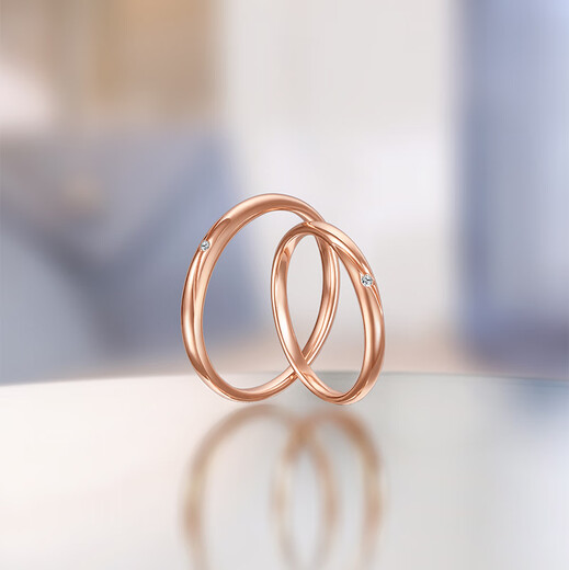 Saturday Fortune (ZLF) 18K gold diamond ring for men and women, generous temperament, proposal, wedding ring, sweet love T No. 19 men's ring