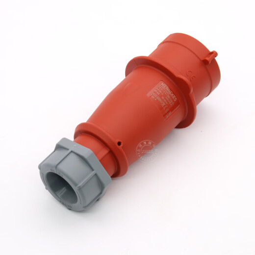 溥畔迪曼斯 大功率航空工业防水插头插座连接器16A/32A 4芯16a暗装插座 typ1390