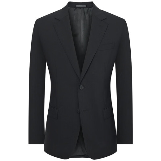 Announcement Bird Suit Men's Clothing (Single Top) [Same Style for Zhang Ruoyun/First Set in Life] Business Suit Black (Single Top) 50 A (180/100)
