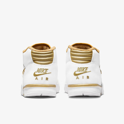 Nike Air Trainer 1 College Football Mémorial Mamorage léger Amortinement Breathable Comfort Men's Casual Sneakers Platinum FJ6196-100 39