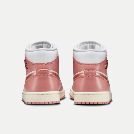 耐克（NIKE）女鞋运动鞋夏季新款AIR JORDAN 1 AJ1高帮板鞋耐磨防滑休闲鞋 FB9892-670粉金 37.5