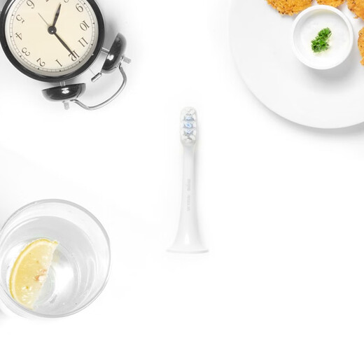 Mijia Xiaomi sonic electric toothbrush head T300/T500/T500C original soft-bristled DuPont bristle toothbrush head Recommended Chinese Valentine's Day gift 3 pieces installed Mijia sonic electric toothbrush head (universal type)