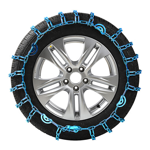 Auto Tire Anti-Slip Chain Sedan Sev Send Sup внедорожный пикап автомобилей Universal Snow Amergency Chain шифрование жирное белое 15565R14 Bold 2 куски