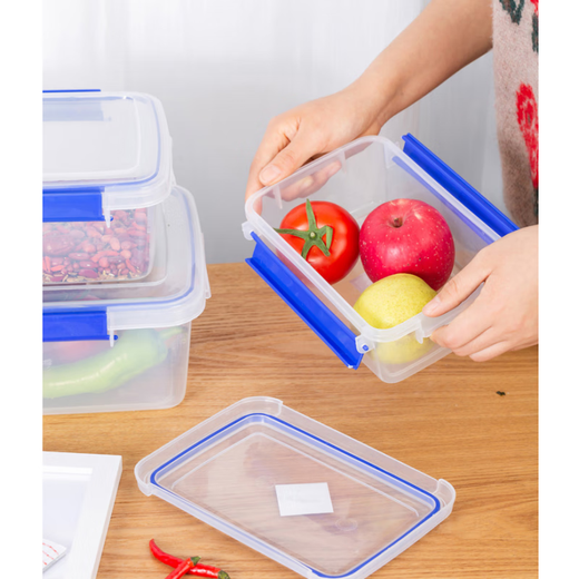 NOUVELLE BOX FRAINS DE LA FAISE DE LA LIGNE AVEC LA PLUSE DE Rangement de plats congelés Boîte de rangement des aliments congelés Plastique rectangulaire et haut de gamme 9926 (10 litres)