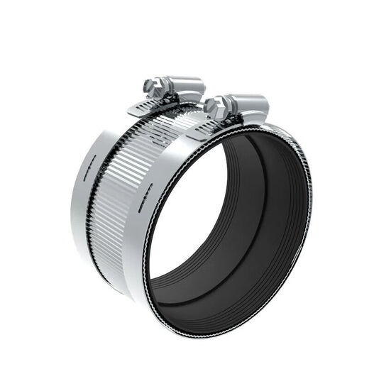 永利尚201不锈钢管束铸铁管卡箍 PVC管强力卡排下水管柔性抱箍接头 6寸/76mm【2个】