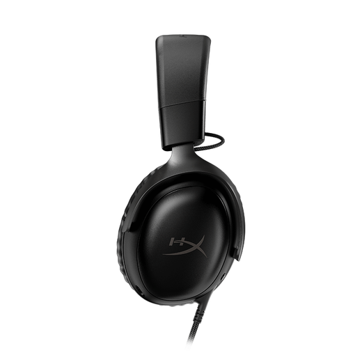 Extremely Unknown (HYPERX) Cloud Hurricane 3 Wired Black DTS Audio 53mm Driver Unit E-Sports Gaming Headset Adapted to Delta Action
