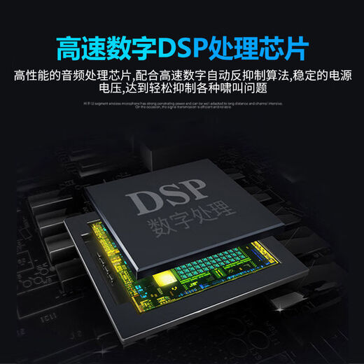 Yingsheng GIFTED SOUND professional feedback suppressor wireless microphone audio microphone conference performance one-click anti-howling frequency shifting peripheral FBX6 professional feedback suppressor