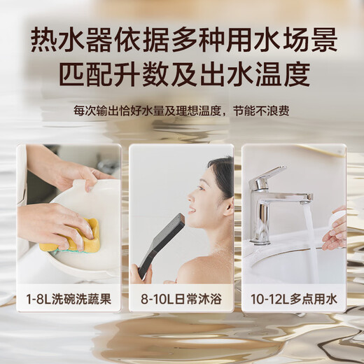 Macro Constant Temperature King DP1(F) Gold List Hot Products 13L Gas Water Heater 15% National Subsidy Natural Gas Intelligent Upgrade Energy Saving Gas Saving Antifreeze Trade-in