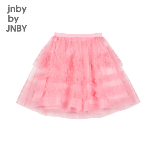 jnby by JNBY江南布衣童装网纱短款半身裙花边可爱公主裙春女童儿童1O1D12240 620/樱花粉 130 cm