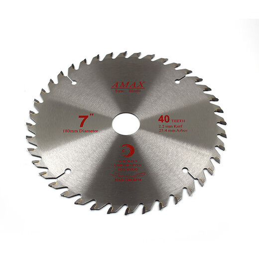 Máquina de corte de sierra de madera XMSJ AMS Grade Wood Woodworking Woodworking Blade Circular Saw Saw Blade 4/6/7/8/9/10 pulgadas A-15260-152*60t*2.2*1.4*S